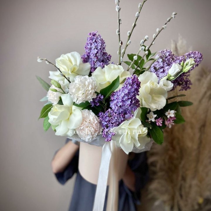 Цветочный бокс "Воскресенье" в Тюмени