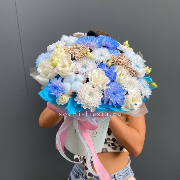 Коробка цветов  " Облако" в Тюмени