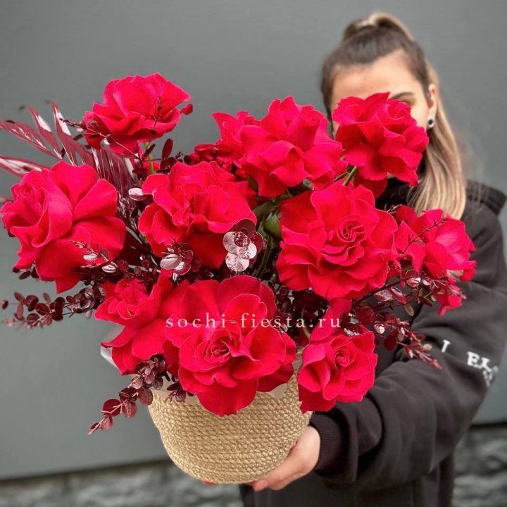 Джутовое кашпо "Трамонто" в Тюмени