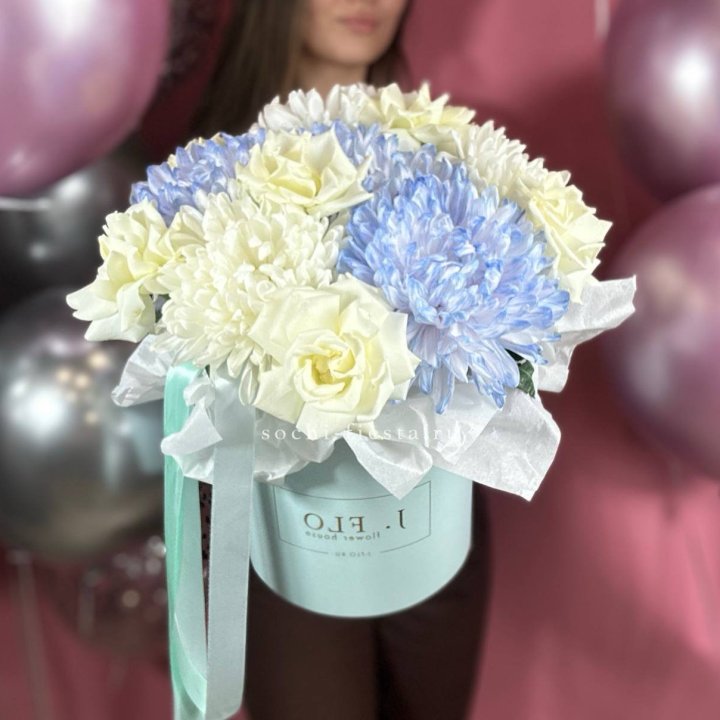 Коробка с цветами "Вольта" в Тюмени