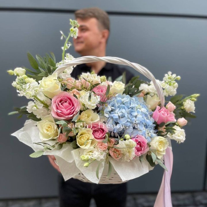 Авторская корзина "Аполинария" в Тюмени