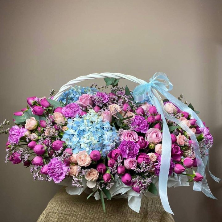 Авторская корзина "Лавандерия" в Тюмени