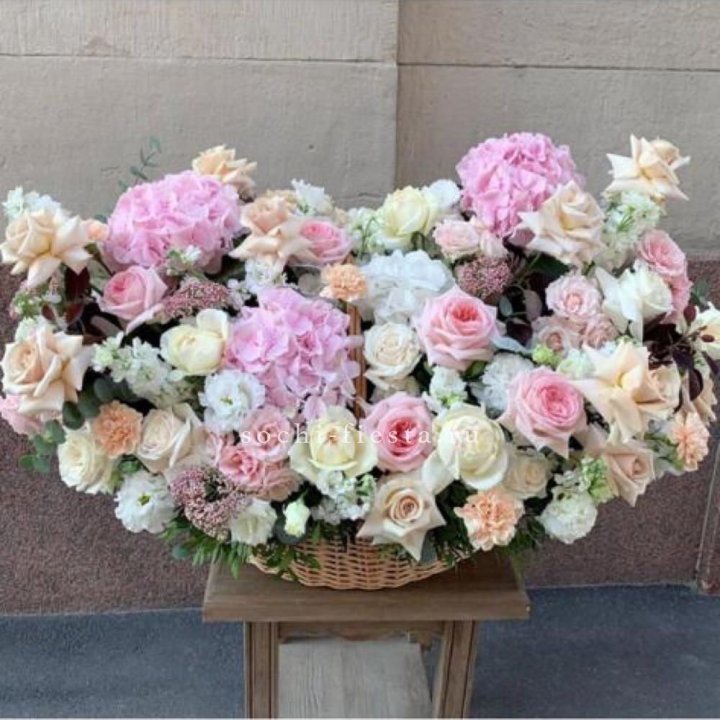 Цветочная корзина макси N2 в Тюмени