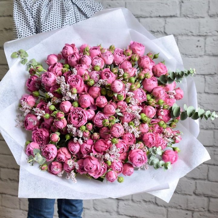 51 кустовая роза в Тюмени