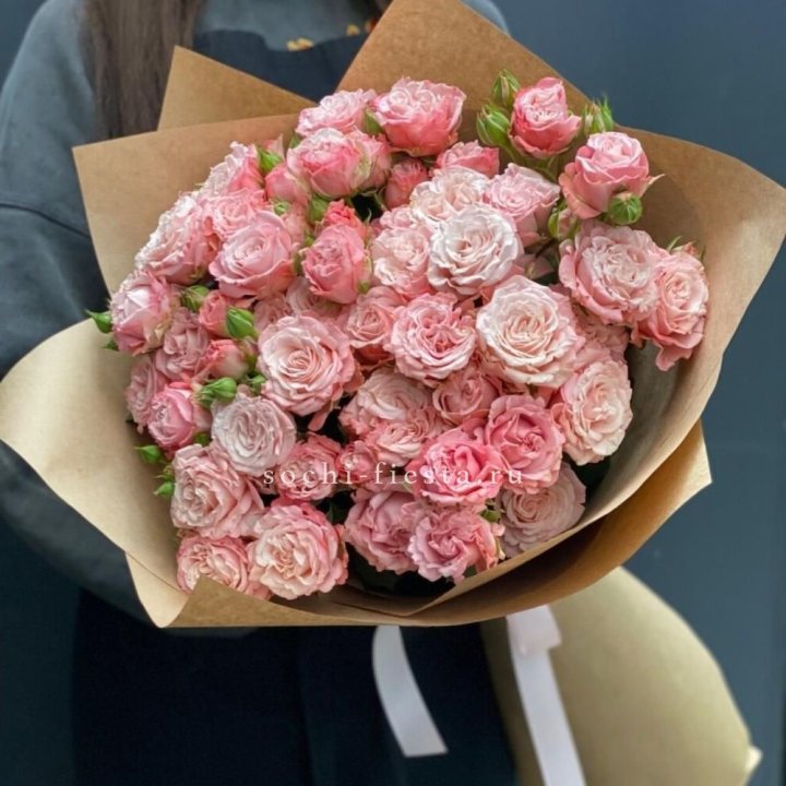 Пионовидные розы Bombastic №2 в Тюмени