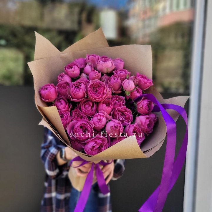 Букет с Мисти бабблс  в Тюмени