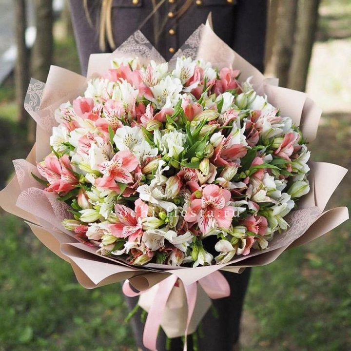 Букет альстромерий "ВАУ" в Тюмени