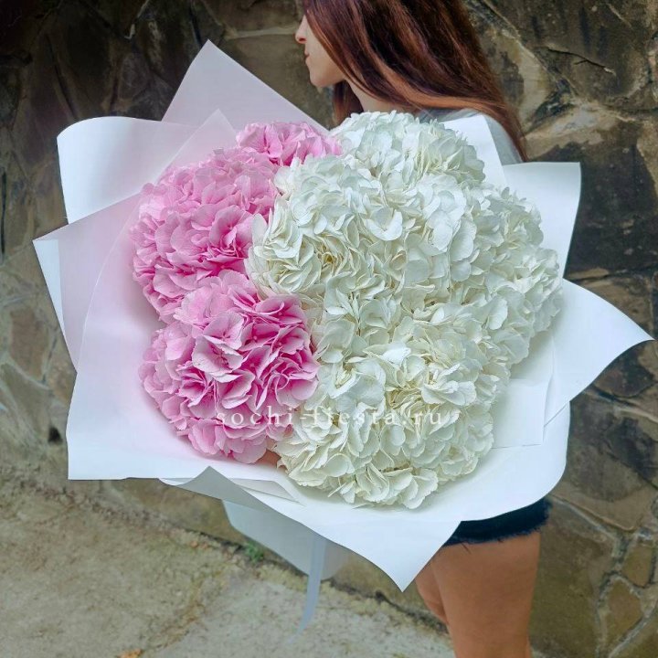 Букет гортензий №2 в Тюмени