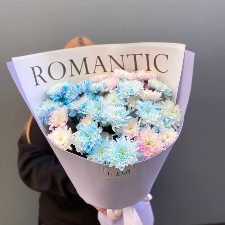 Букет кустовых хризантем в Тюмени