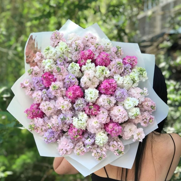 Букет ароматной маттиоллы №3 в Тюмени