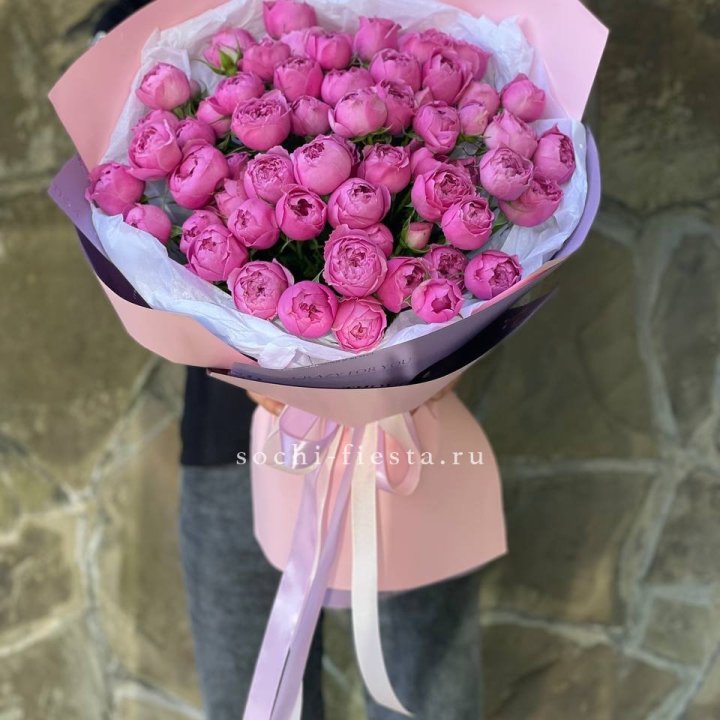 Букет "Пионки" в Тюмени