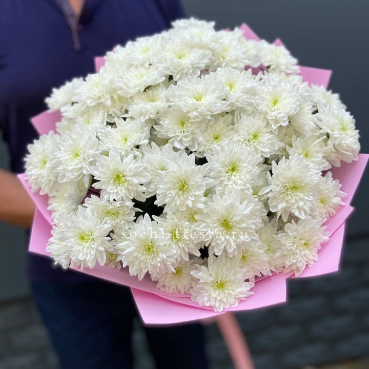  Букет 15 хризантем  в Тюмени