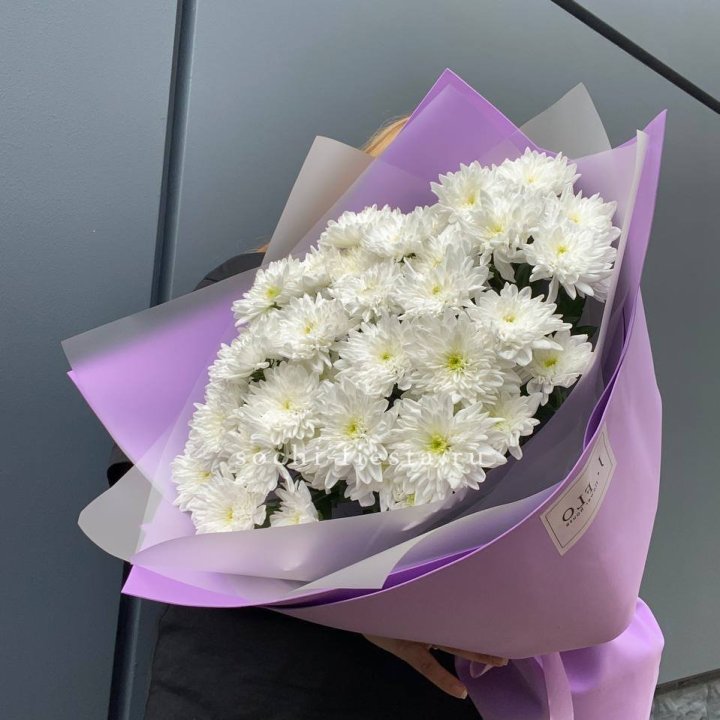  7 хризантем  в Тюмени