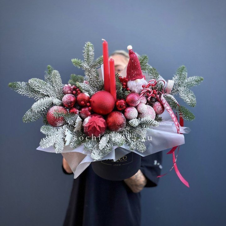 Композиция "Мери крисмас ред" в Тюмени