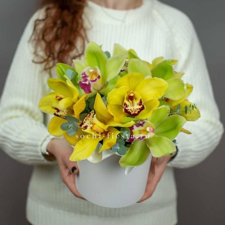 Бокс с орхидей №1 в Тюмени