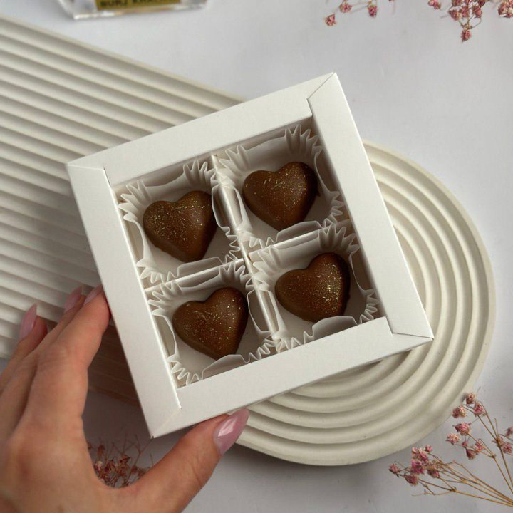 Бельгийский шоколад сердца в Тюмени