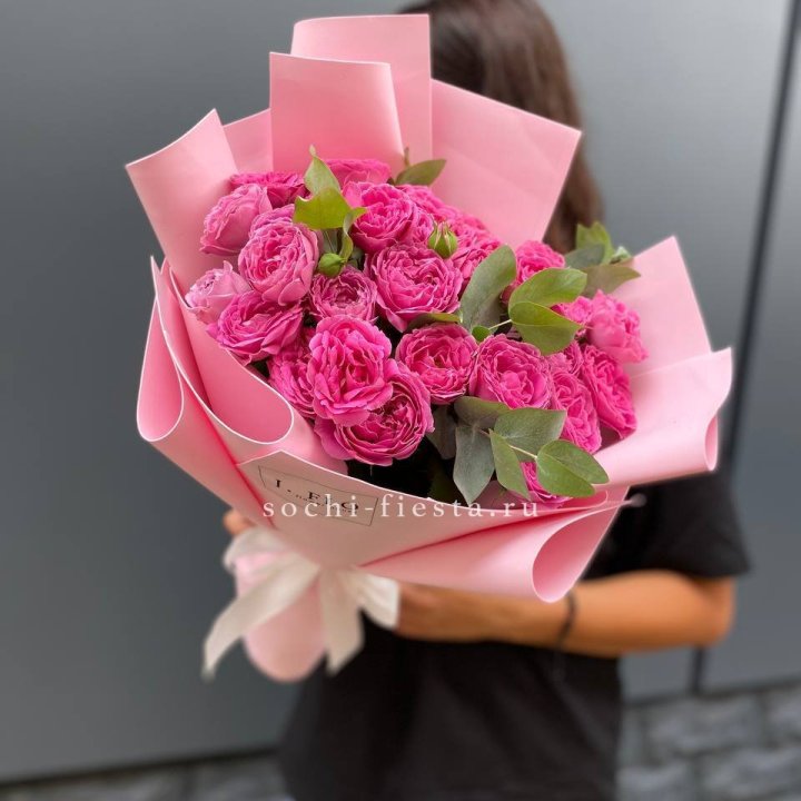 Пионовидные розы мисти баблс N.2 в Тюмени