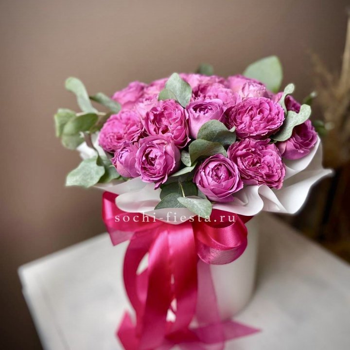 Розы Мисти баблс 7 веточек в Тюмени