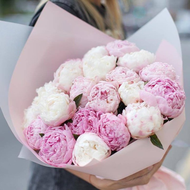 Букет пионов "Бутоника" в Тюмени