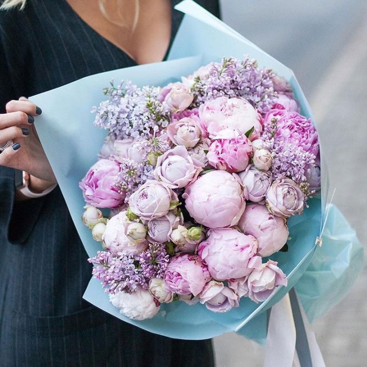 Букет "Блю логан" в Тюмени