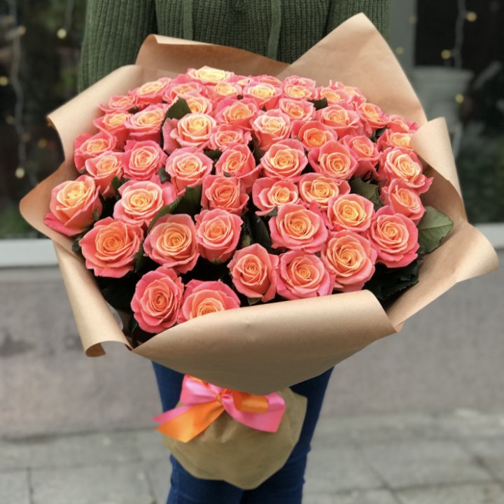 55 роз мисс пигги в Тюмени