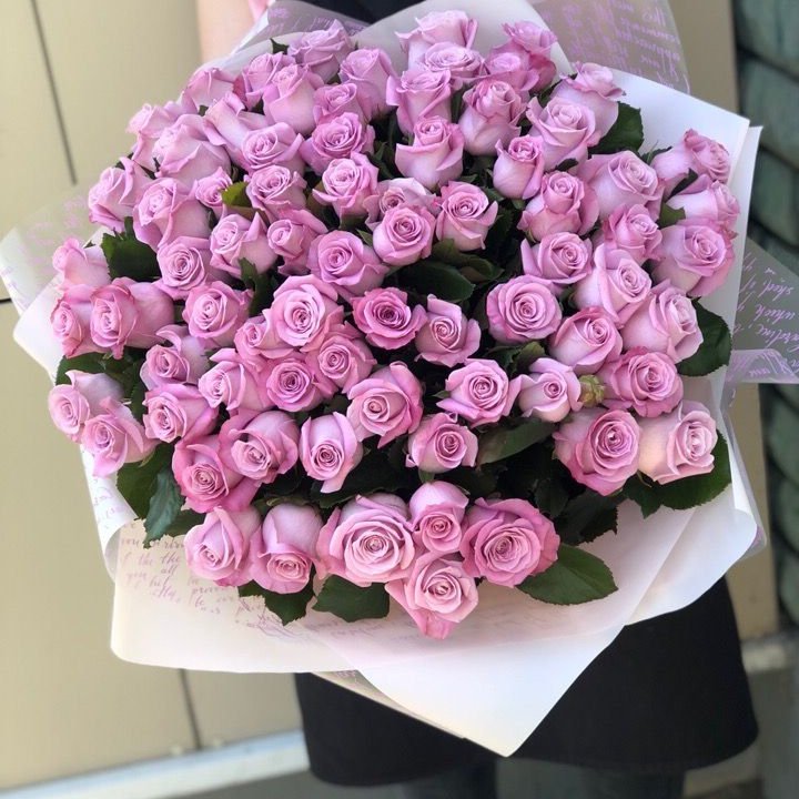 71 розовая роза "Маритим" в Тюмени