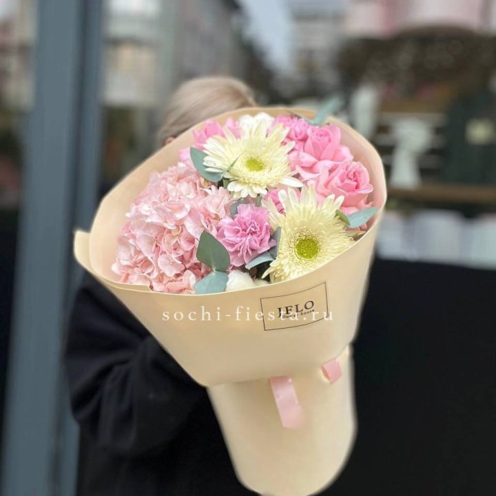  Букет  "Тёплые мгновения" в Тюмени