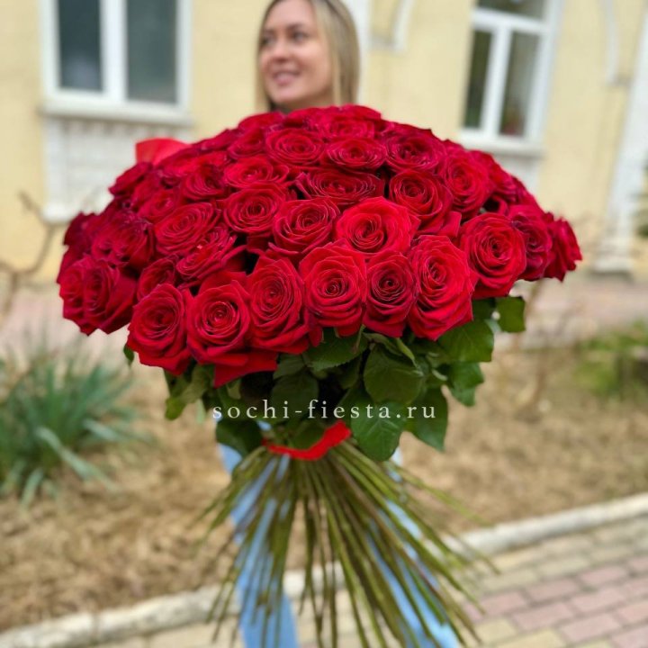 101 голландская роза в Тюмени