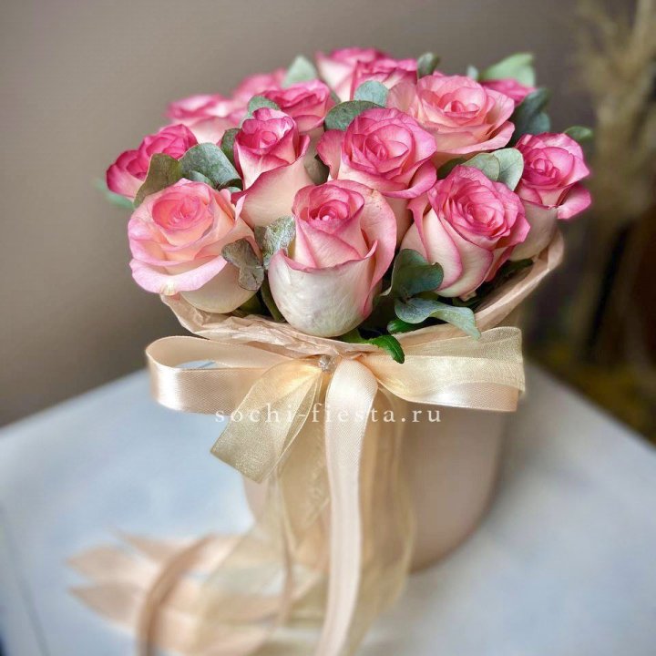 19 Роз Джумилия в коробке в Тюмени