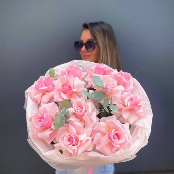 Букет роз "Минифу" в Тюмени