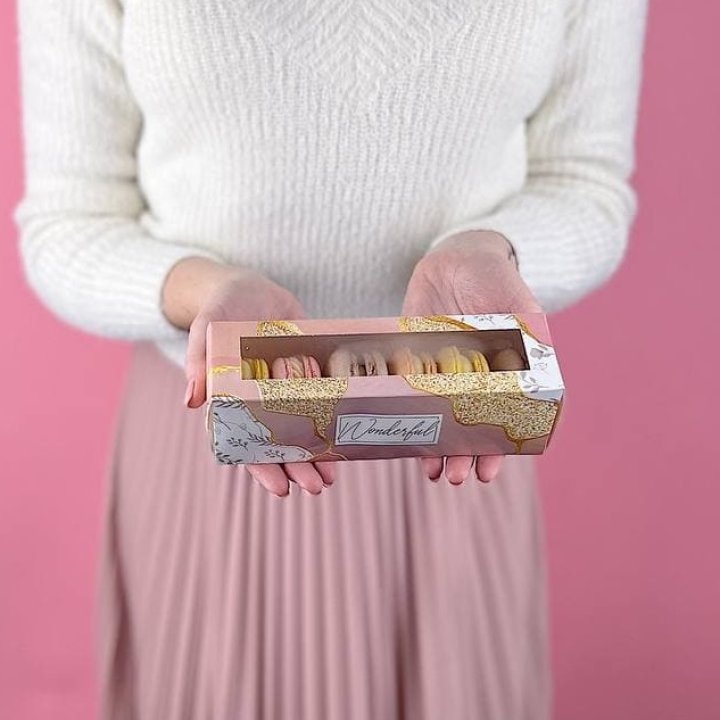 Коробка макаронс 5 шт. в Тюмени