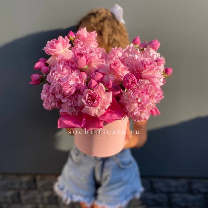 Цветочная композиция "Пасион" в Тюмени