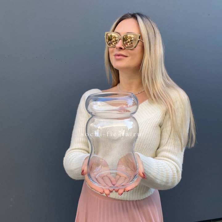 Стеклянная ваза №1 в Тюмени