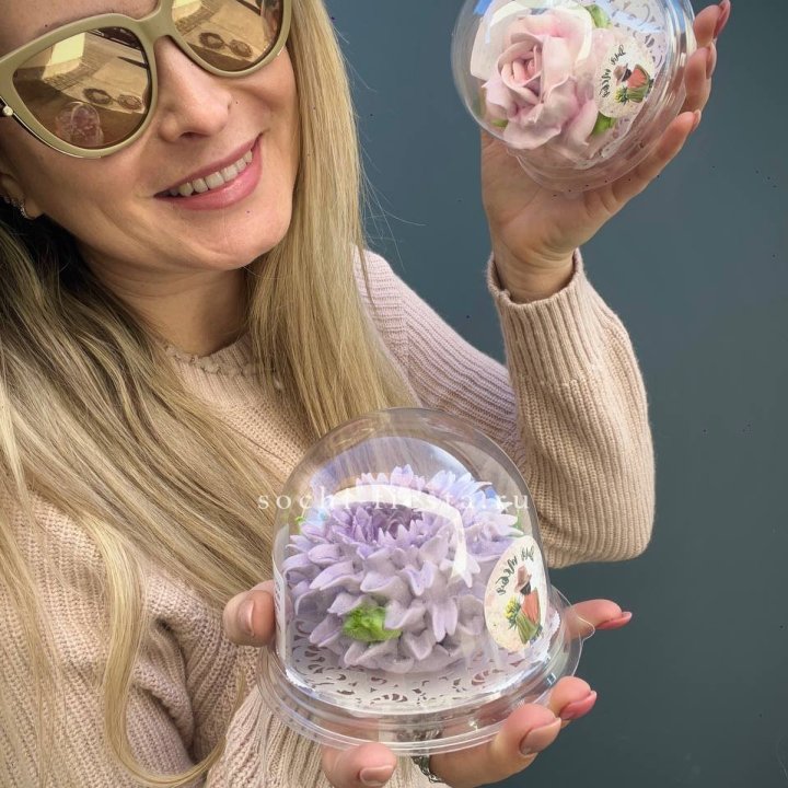 Зефир пион, роза (штучно) в Тюмени