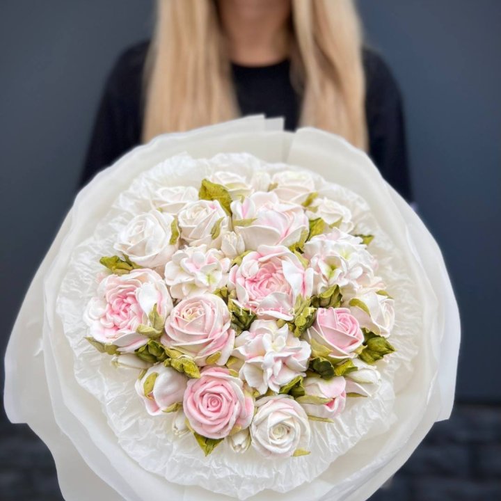 Сладкий букет из ЗЕФИРА нежный в Тюмени